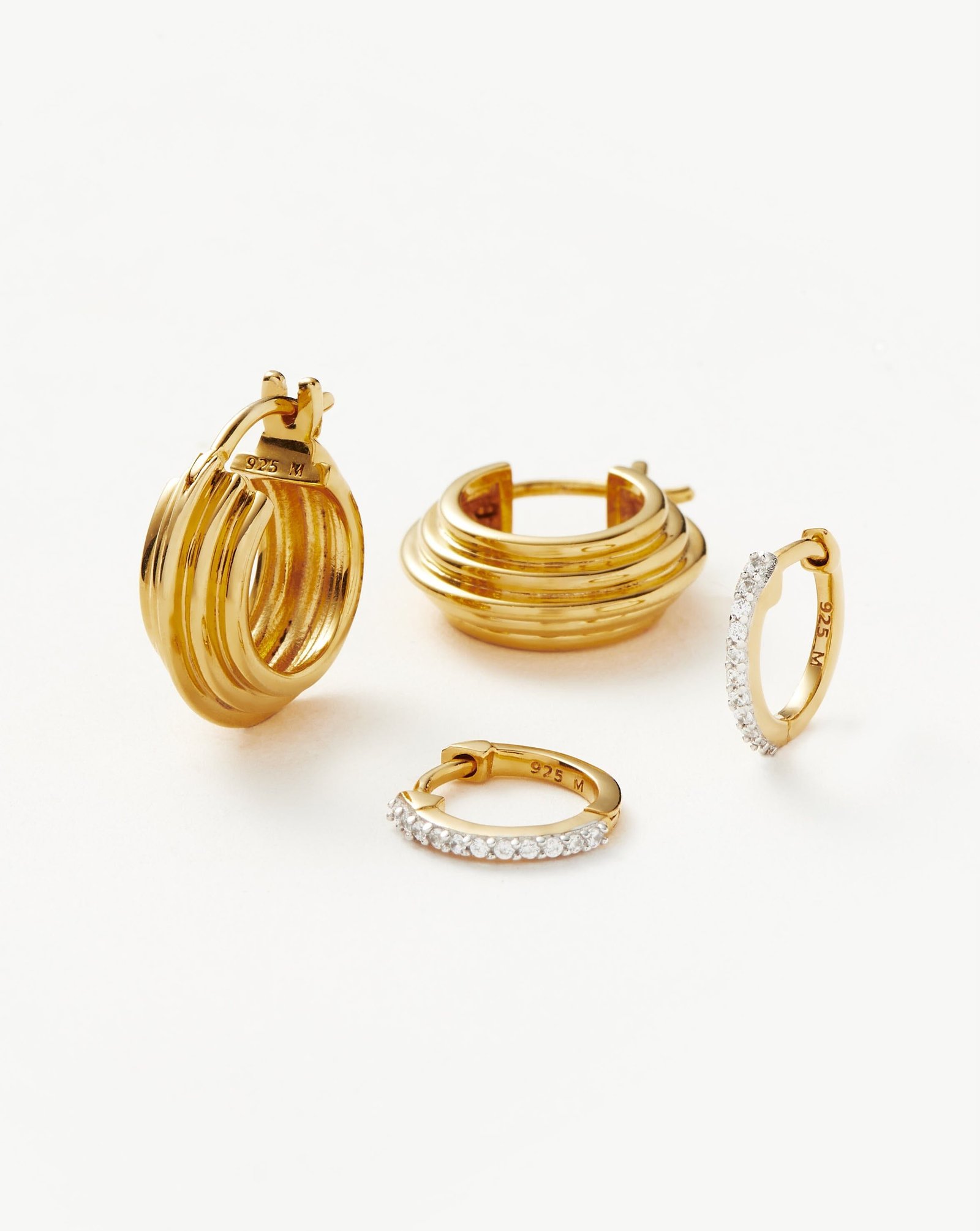 classic-ridge-mini-hoop-earring-set-18ct-gold-plated-vermeil-layering-sets-missoma-18ct-gold-plated-vermeil-608657